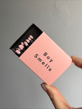 Boy Smells Matchbook